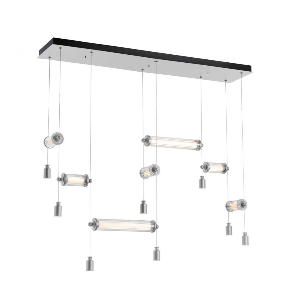 Libra 7-Light Double Linear LED Pendant