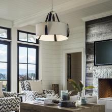 Hubbardton Forge 104072-SKT-24-LK-SJ2812 - Saratoga Large Pendant