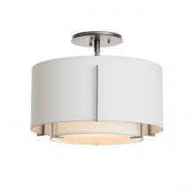 Hubbardton Forge 126501-SKT-85-SF1099-SF1590 - Exos Small Double Shade Semi-Flush