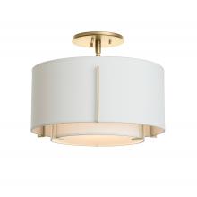 Hubbardton Forge 126501-SKT-86-SF1099-SF1590 - Exos Small Double Shade Semi-Flush