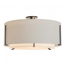 Hubbardton Forge 126505-SKT-10-SF2290-SJ2899 - Exos Large Double Shade Semi-Flush