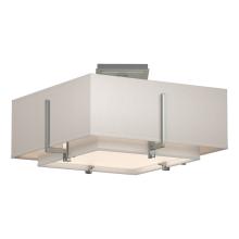 Hubbardton Forge 126507-SKT-82-SF1205-SE1605 - Exos Square Small Double Shade Semi-Flush