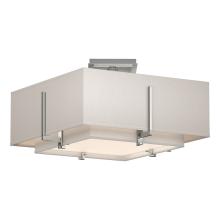 Hubbardton Forge 126507-SKT-85-SF1205-SE1605 - Exos Square Small Double Shade Semi-Flush