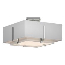 Hubbardton Forge 126507-SKT-85-SF1205-SF1605 - Exos Square Small Double Shade Semi-Flush