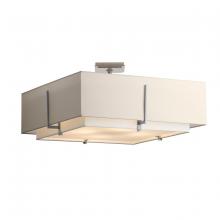 Hubbardton Forge 126513-SKT-82-SF2012-SE2401 - Exos Square Large Double Shade Semi-Flush