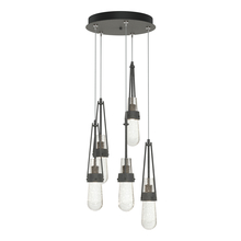 Hubbardton Forge 131120-SKT-STND-20-YG0434 - Link 5-Light Blown Glass Pendant