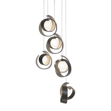 Hubbardton Forge 131129-SKT-LONG-07-GG0711 - Riza 5-Light Pendant