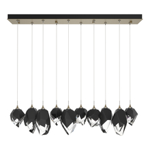 Hubbardton Forge 131145-SKT-STND-84-BP0756 - Chrysalis 10-Light Mixed Crystal Pendant