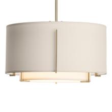 Hubbardton Forge 139602-SKT-MULT-84-SF1099-SE1590 - Exos Small Double Shade Pendant