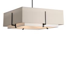 Hubbardton Forge 139635-SKT-MULT-10-SF2012-SE2401 - Exos Square Large Double Shade Pendant