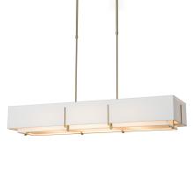 Hubbardton Forge 139640-SKT-SHRT-84-SF4207-SF4602 - Exos Rectangular Pendant