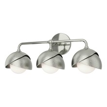 Hubbardton Forge 201375-SKT-85-85-GG0711 - Brooklyn 3-Light Double Shade Bath Sconce