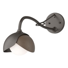 Hubbardton Forge 201377-SKT-14-05-GG0711 - Brooklyn 1-Light Double Shade Long-Arm Sconce