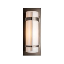 Hubbardton Forge 305894-SKT-77-GG0037 - Banded Large Outdoor Sconce