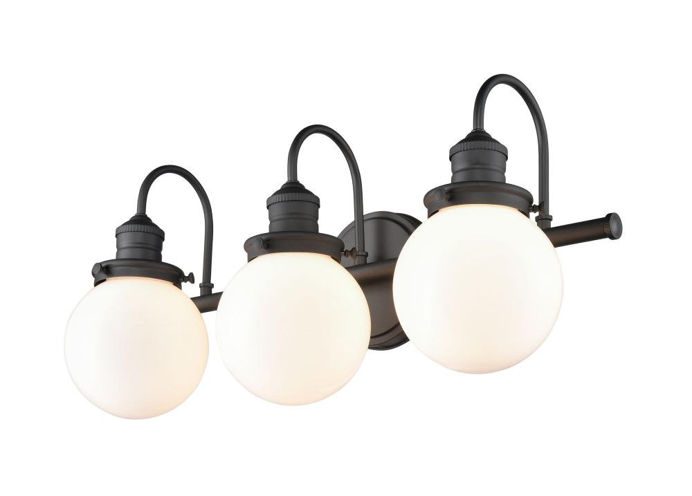 Ella 3-Light Vanity Matte Black