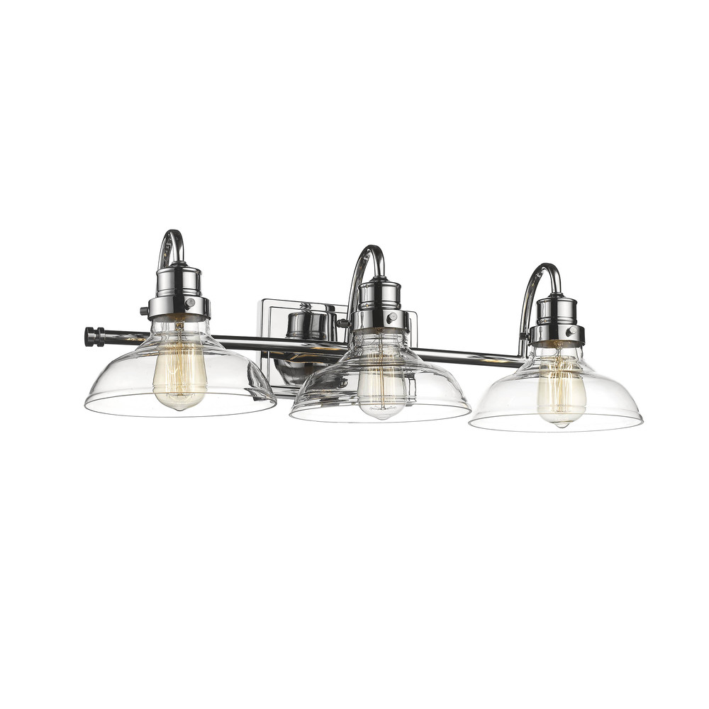 3-Light Vanity Chrome