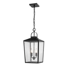 Millennium 2655-PBK - Devens 2-Light Outdoor Hanging Lantern Powder Coated Black