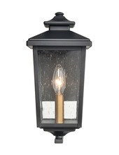 Millennium 4641-PBK - Eldrick 1-Light Outdoor Wall Sconce Powder Coated Black