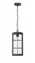 Millennium 10831-PBK - Jaxson 1-Light Outdoor Hanging Lantern Powder Coated Black