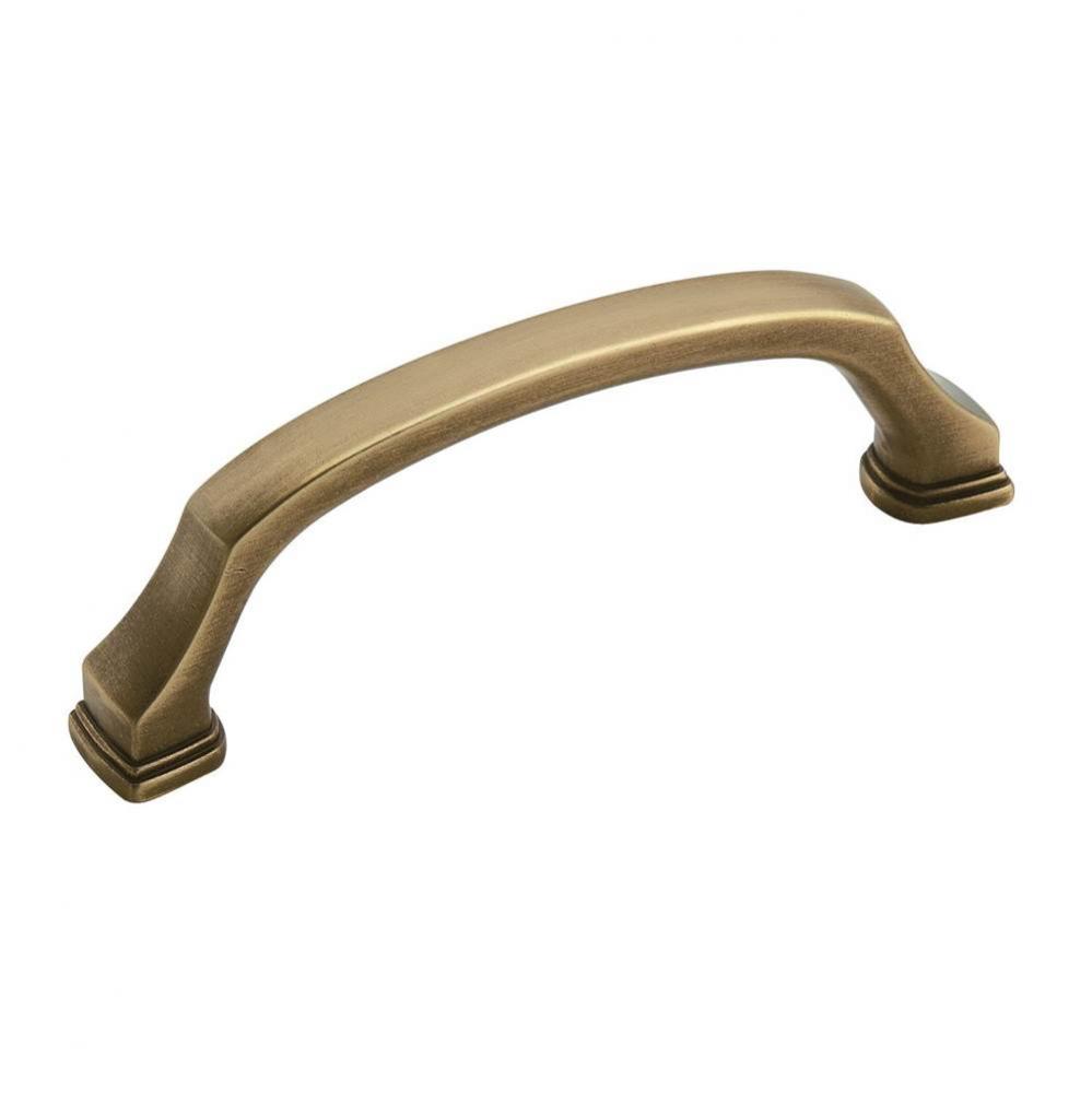 Revitalize 3-3/4 in (96 mm) Center-to-Center Gilded Bronze Cabinet Pull