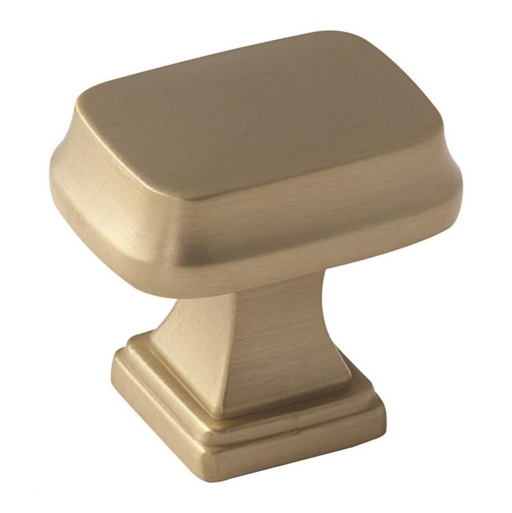 Revitalize 1-1/4 in (32 mm) Length Golden Champagne Cabinet Knob