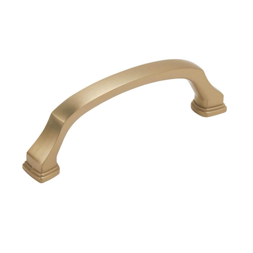 Revitalize 3-3/4 in (96 mm) Center-to-Center Golden Champagne Cabinet Pull