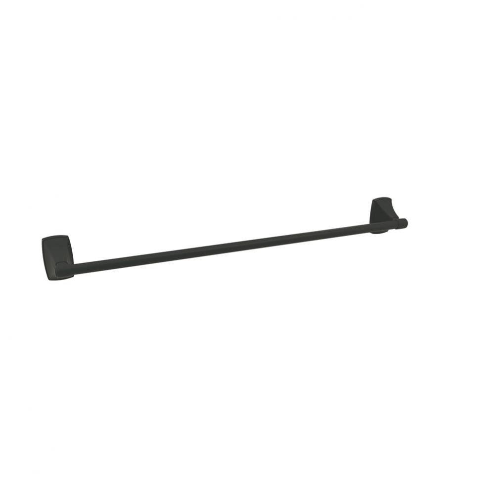 Clarendon 24 in (610 mm) Towel Bar in Matte Black