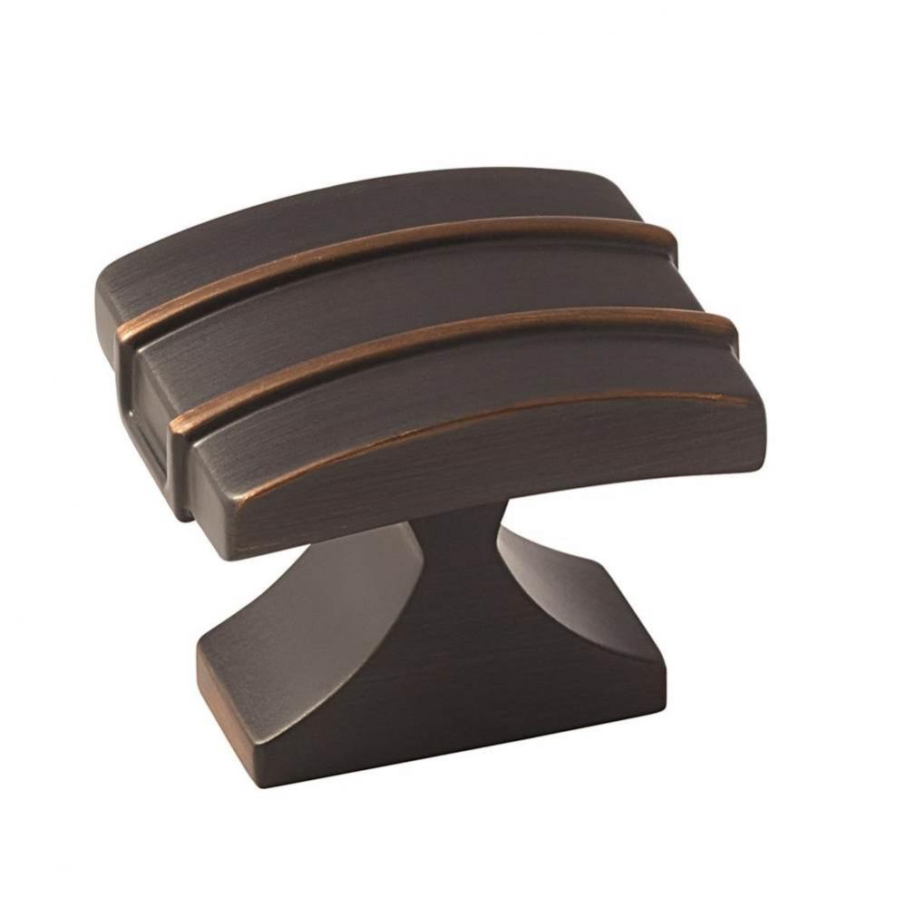 Davenport 1-1/2 in (38 mm) Length Oil-Rubbed Bronze Cabinet Knob