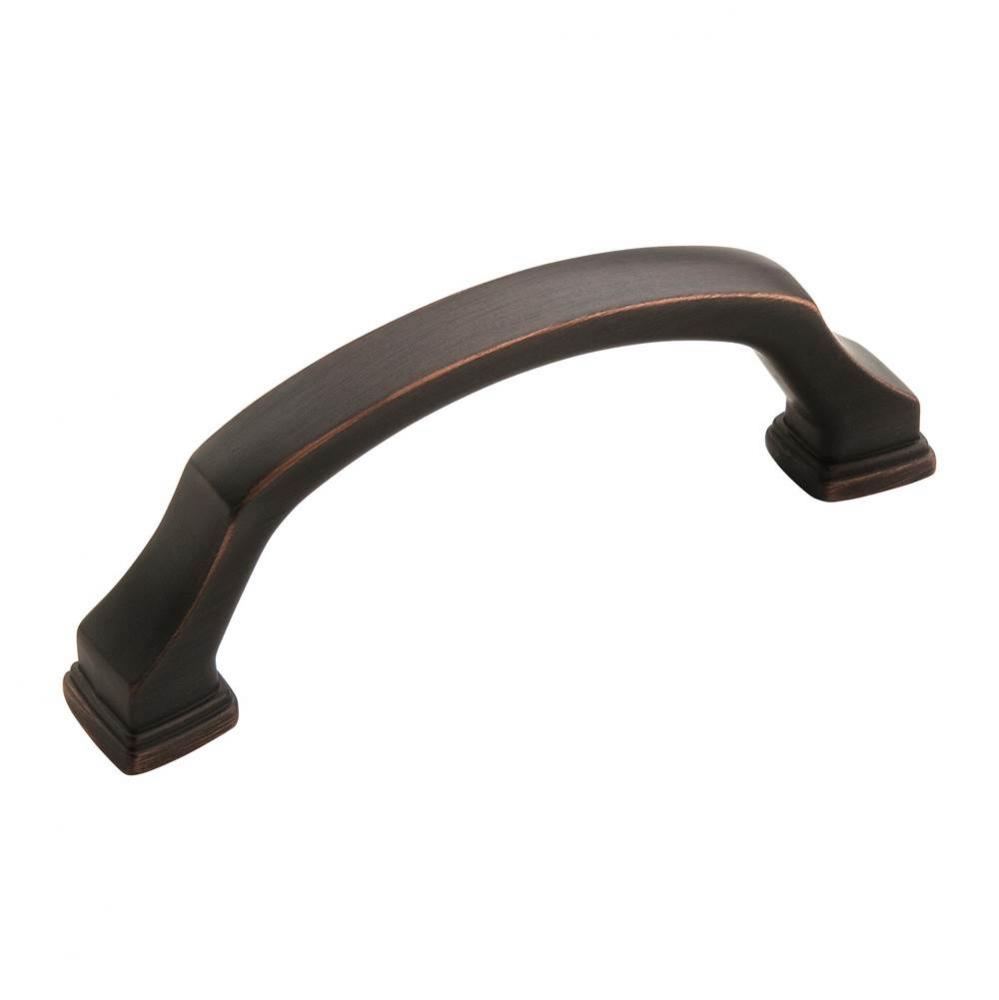 Revitalize 3 in (76 mm) Center-to-Center Oil-Rubbed Bronze Cabinet Pull