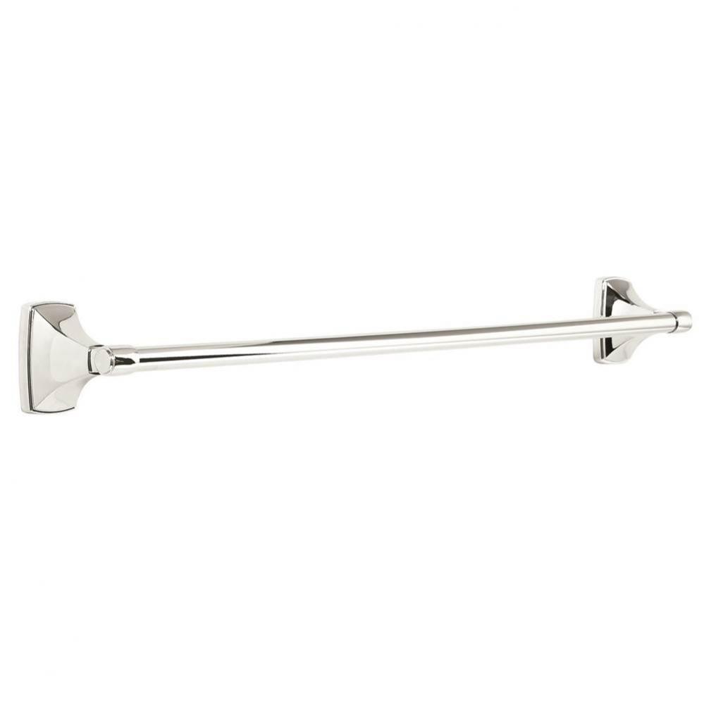 Clarendon 24 in (610 mm) Towel Bar in Polished Chrome