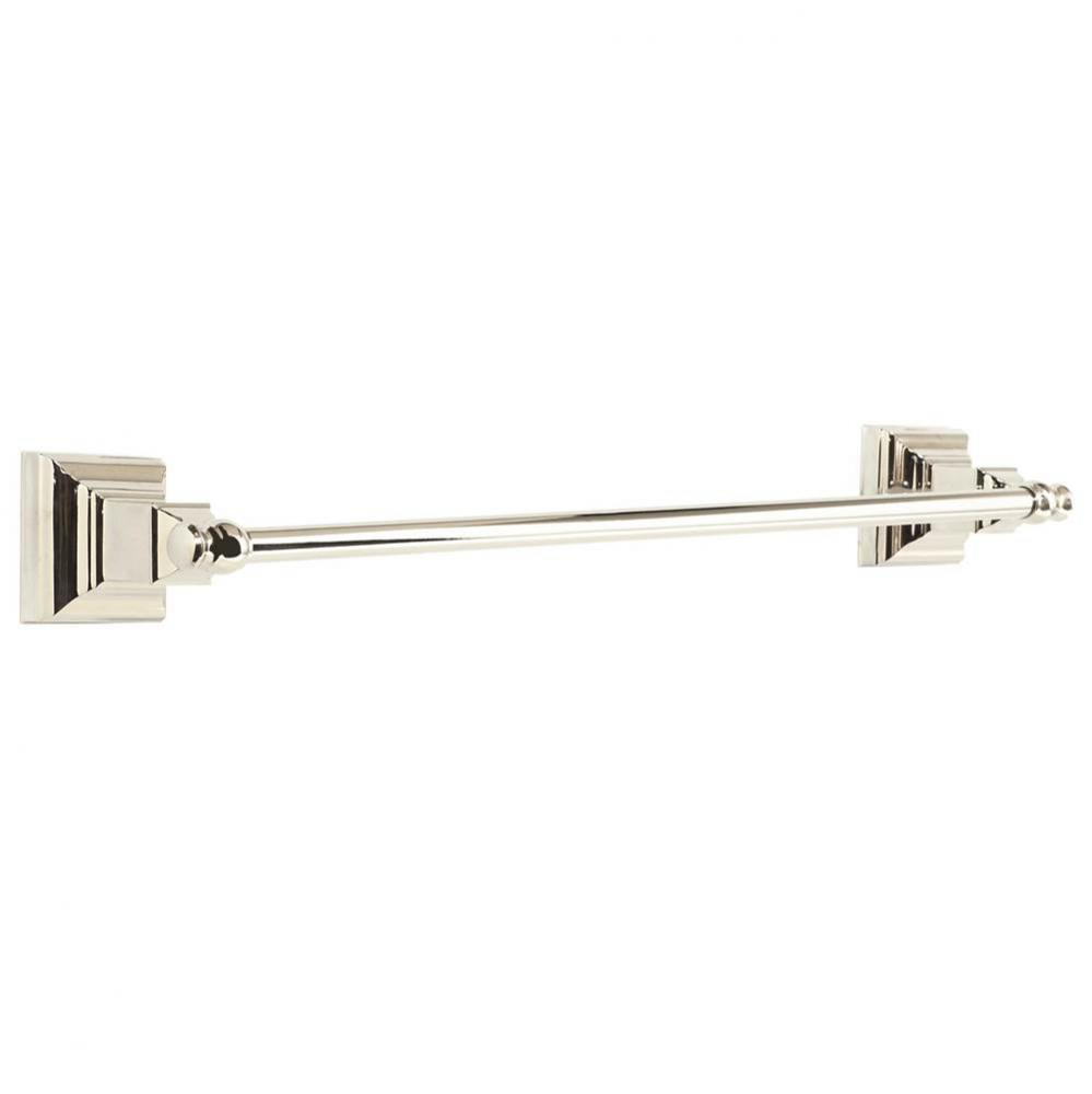 Markham 18 in (457 mm) Towel Bar in Polished Nickel