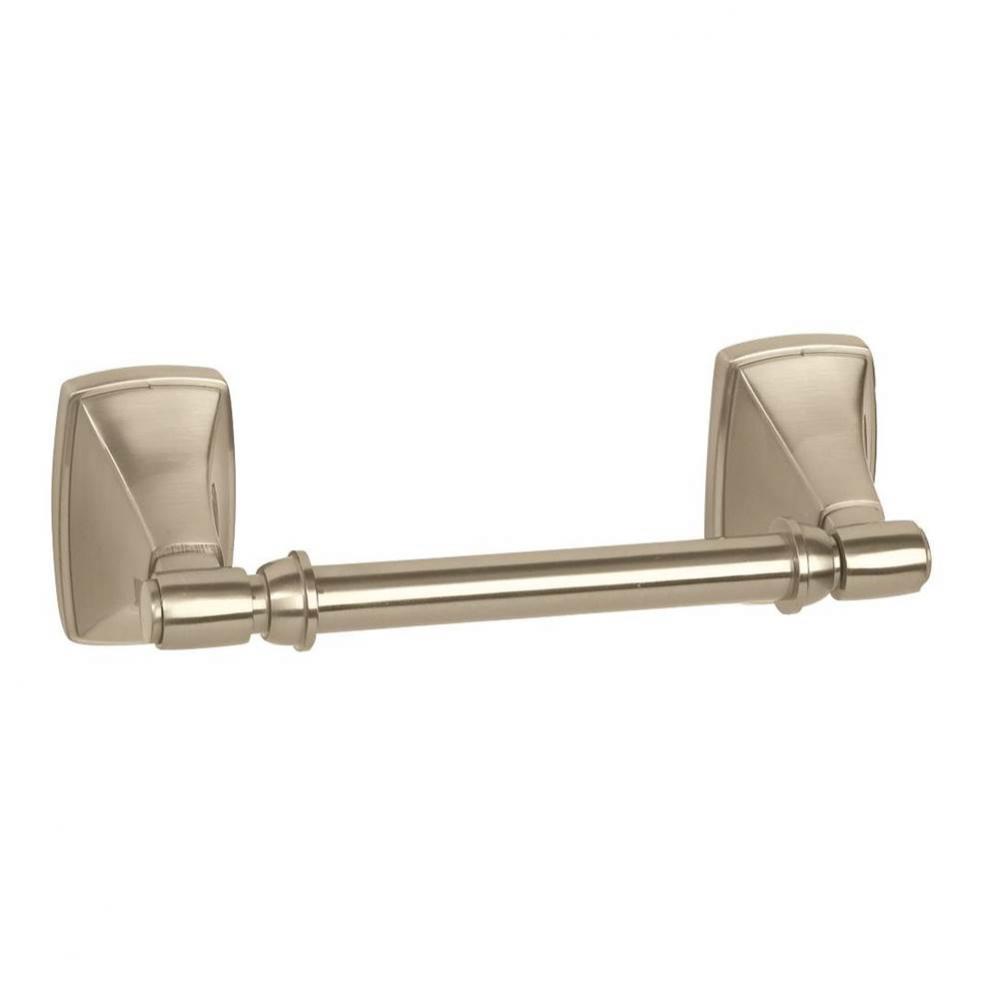 Clarendon Pivoting Double Post Tissue Roll Holder in Satin Nickel