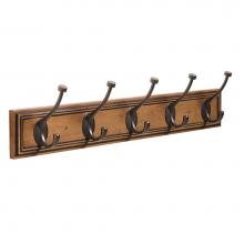 Amerock HR55662HORB - AM_HOOK RACK_BEVELED_27IN_HORB