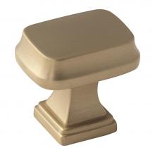 Amerock BP55340BBZ - Revitalize 1-1/4 in (32 mm) Length Golden Champagne Cabinet Knob