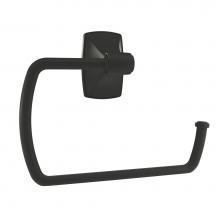 Amerock BH26501MB - Clarendon 6-7/8 in (175 mm) Length Towel Ring in Matte Black