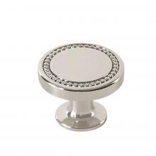 Amerock BP36580PN - Carolyne 1-3/8 in (35 mm) Diameter Polished Nickel Cabinet Knob