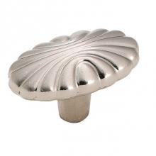 Amerock BP1338G9 - Natural Elegance 1-5/8 in (41 mm) Length Sterling Nickel Cabinet Knob