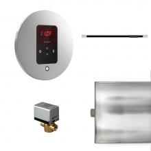 Mr. Steam BBUTLERLRPC - Basic Butler Linear Steam Shower Control Package with iTempo Control and Linear SteamHead in Round