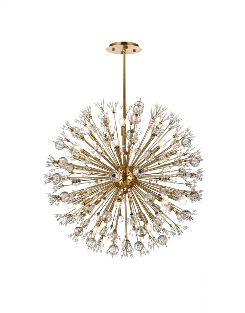 Hanging D38&#34;H38&#34;L24 Gold