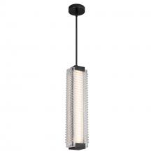 ALORA  PD374624UBCR-UNV - Alai 24-in Urban Bronze/Ribbed Glass LED Pendant
