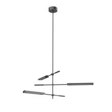 ALORA  MP316403UBMS - Astrid 3 Head Metal Shade/Urban Bronze LED Multi Pendant