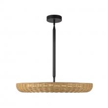 ALORA  CH602024MB-UNV - Maris 24-in Matte Black LED Chandelier