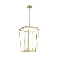 ALORA  PD317129NB - Delphine Natural Brass LED Pendant