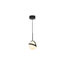 ALORA  PD301001MB - Globo 7-in Matte Black LED Pendant