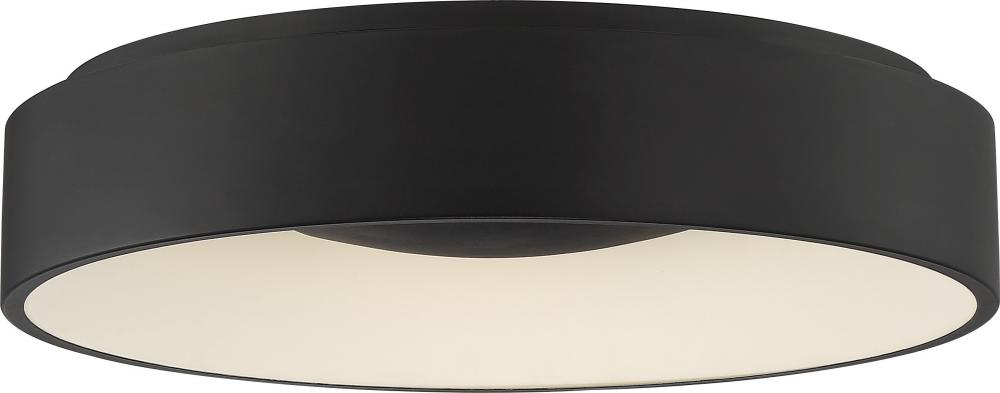 Orbit - LED 18&#34; Flush - Black Finish