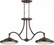 Nuvo 62/173 - Sawyer - (2) LED Island Pendant