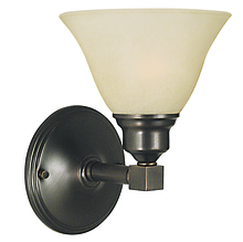 Framburg 2421 PB/WH - 1-Light Polished Brass Taylor Sconce