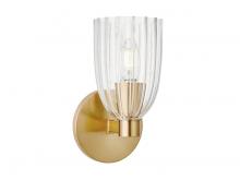 Savoy House Meridian M90120NB - 1-Light Wall Sconce in Natural Brass